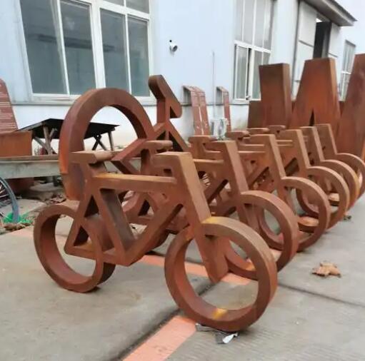 金湾耐候钢板造型